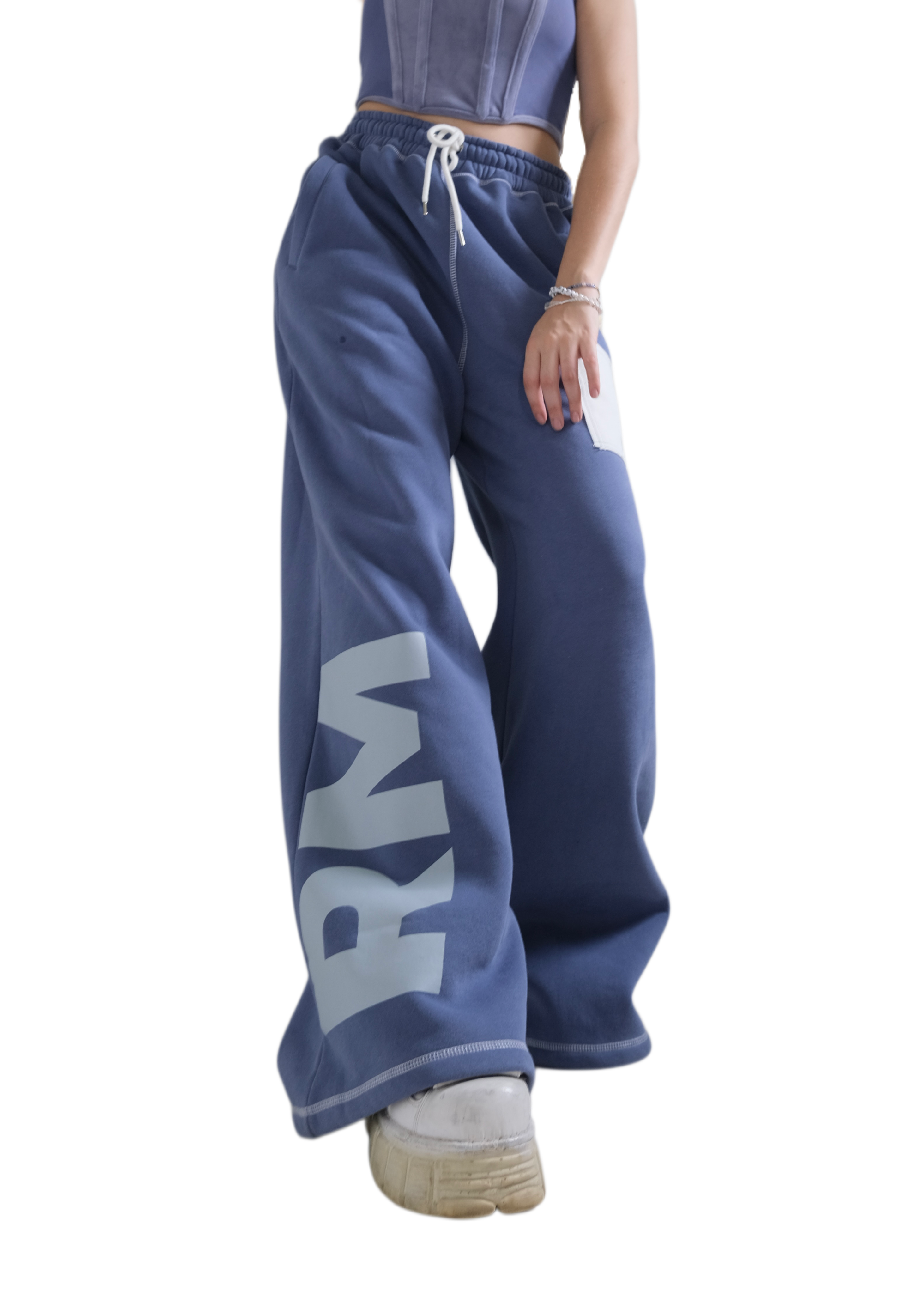 indigo pants