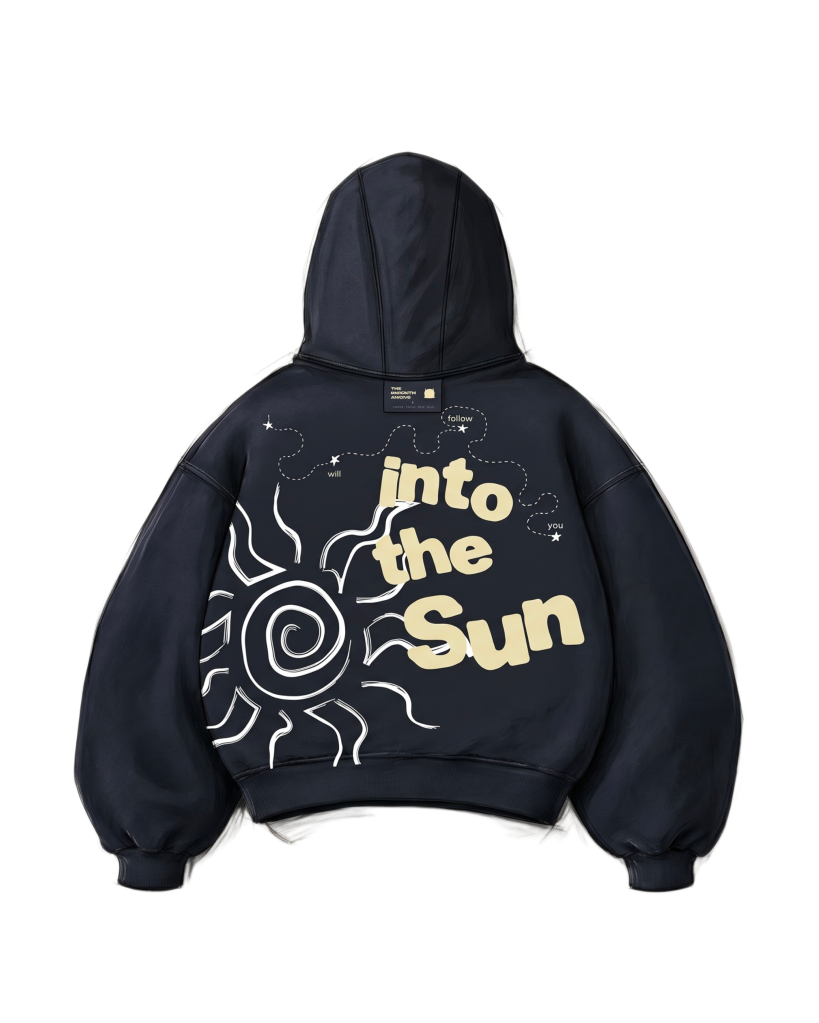 come into the sun - zip-up