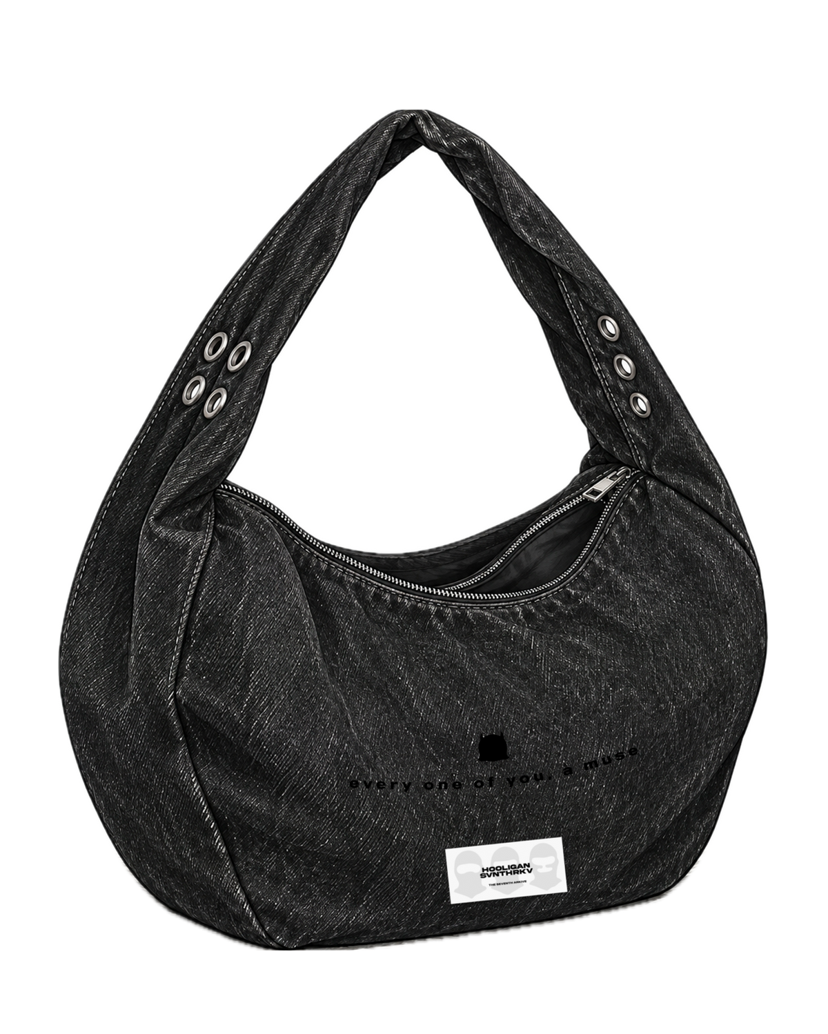 hooligan oversized bag blk
