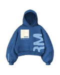 indigo hoodie